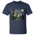 Funny Oktoberfest Bigfoot T Shirt Starry Night German Sasquatch Beer Lederhose - Wonder Print Shop