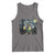 Funny Oktoberfest Bigfoot Tank Top Starry Night German Sasquatch Beer Lederhose - Wonder Print Shop