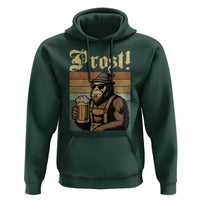 Oktoberfest Bigfoot Hoodie Vintage German Sasquatch Drinking Prost Lederhose - Wonder Print Shop