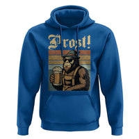 Oktoberfest Bigfoot Hoodie Vintage German Sasquatch Drinking Prost Lederhose - Wonder Print Shop