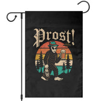 Oktoberfest Bigfoot Alien Beer Garden Flag Retro German Sasquatch Beer - Wonder Print Shop