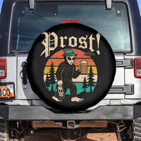 Oktoberfest Bigfoot Alien Beer Spare Tire Cover Retro German Sasquatch Beer - Wonder Print Shop