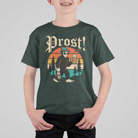 Oktoberfest Bigfoot Alien Beer T Shirt For Kid Retro German Sasquatch Beer - Wonder Print Shop