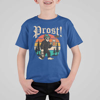 Oktoberfest Bigfoot Alien Beer T Shirt For Kid Retro German Sasquatch Beer - Wonder Print Shop