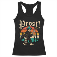 Oktoberfest Bigfoot Alien Beer Racerback Tank Top Retro German Sasquatch Beer - Wonder Print Shop