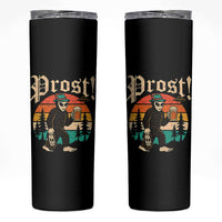 Oktoberfest Bigfoot Alien Beer Skinny Tumbler Retro German Sasquatch Beer - Wonder Print Shop