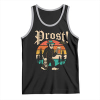 Oktoberfest Bigfoot Alien Beer Tank Top Retro German Sasquatch Beer - Wonder Print Shop
