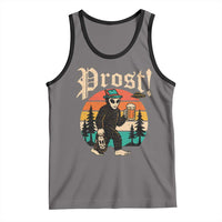 Oktoberfest Bigfoot Alien Beer Tank Top Retro German Sasquatch Beer - Wonder Print Shop