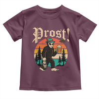 Oktoberfest Bigfoot Alien Beer Toddler T Shirt Retro German Sasquatch Beer - Wonder Print Shop
