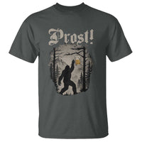 Oktoberfest Bigfoot T Shirt Vintage Forest Sasquatch Drinking Prost - Wonder Print Shop