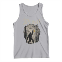 Oktoberfest Bigfoot Tank Top Vintage Forest Sasquatch Drinking Prost - Wonder Print Shop