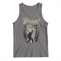 Oktoberfest Bigfoot Tank Top Vintage Forest Sasquatch Drinking Prost - Wonder Print Shop