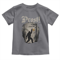 Oktoberfest Bigfoot Toddler T Shirt Vintage Forest Sasquatch Drinking Prost - Wonder Print Shop