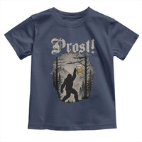 Oktoberfest Bigfoot Toddler T Shirt Vintage Forest Sasquatch Drinking Prost - Wonder Print Shop