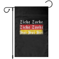 Zicke Zacke Hoi Oktoberfest Garden Flag Vintage German Flag - Wonder Print Shop