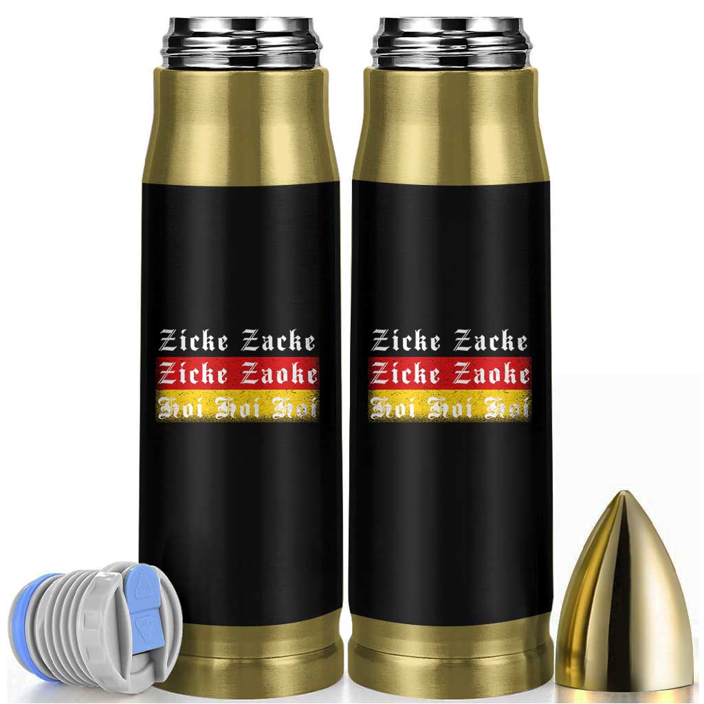 Zicke Zacke Hoi Oktoberfest Bullet Tumbler Vintage German Flag - Wonder Print Shop