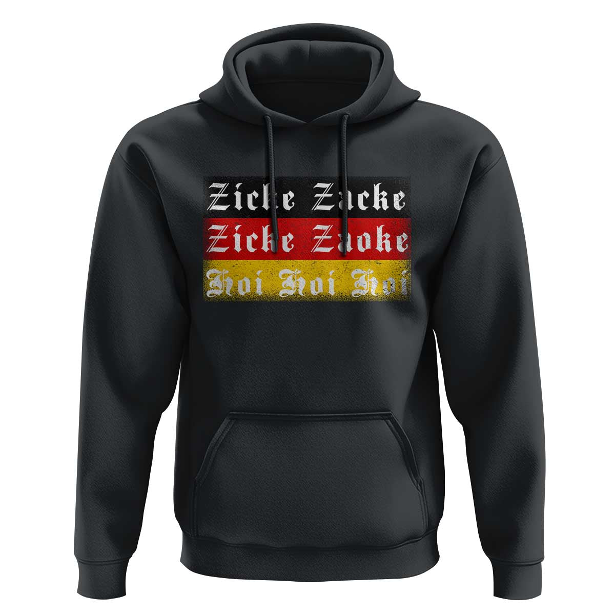 Zicke Zacke Hoi Oktoberfest Hoodie Vintage German Flag - Wonder Print Shop