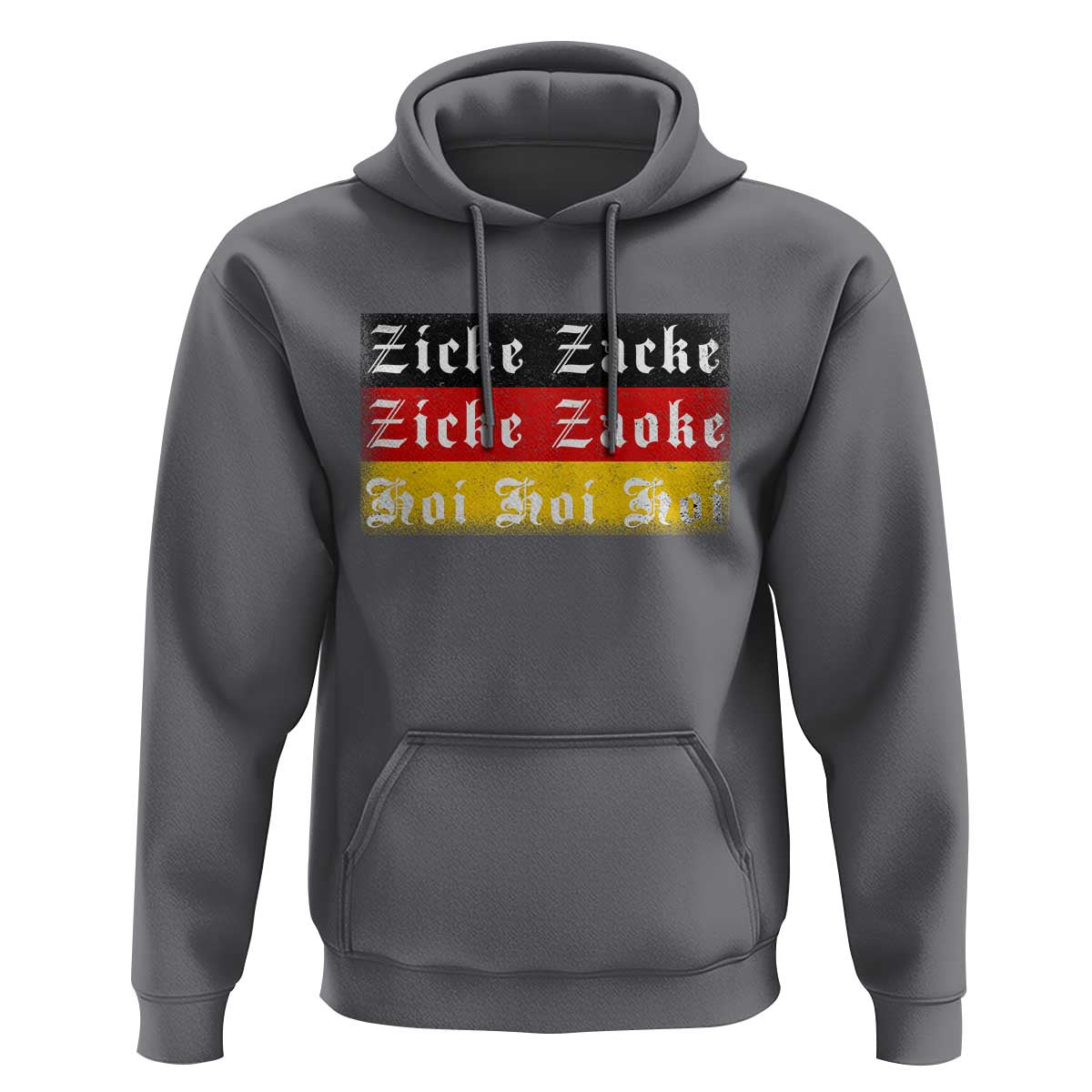 Zicke Zacke Hoi Oktoberfest Hoodie Vintage German Flag - Wonder Print Shop