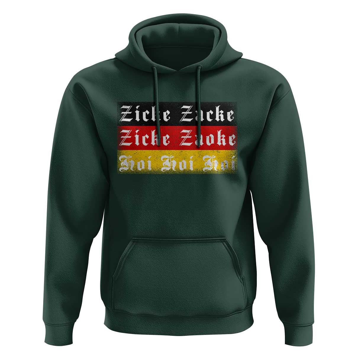 Zicke Zacke Hoi Oktoberfest Hoodie Vintage German Flag - Wonder Print Shop
