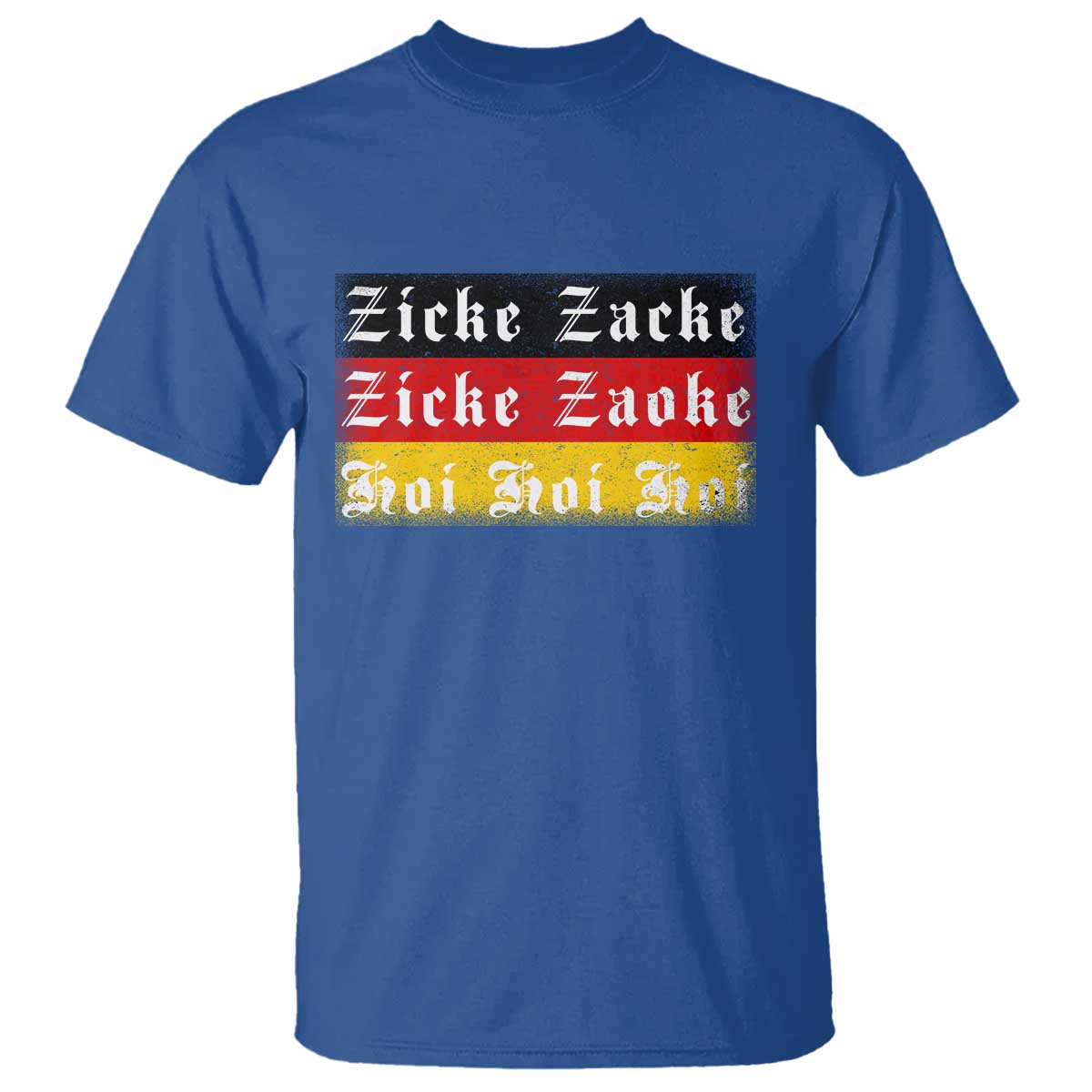 Zicke Zacke Hoi Oktoberfest T Shirt Vintage German Flag - Wonder Print Shop