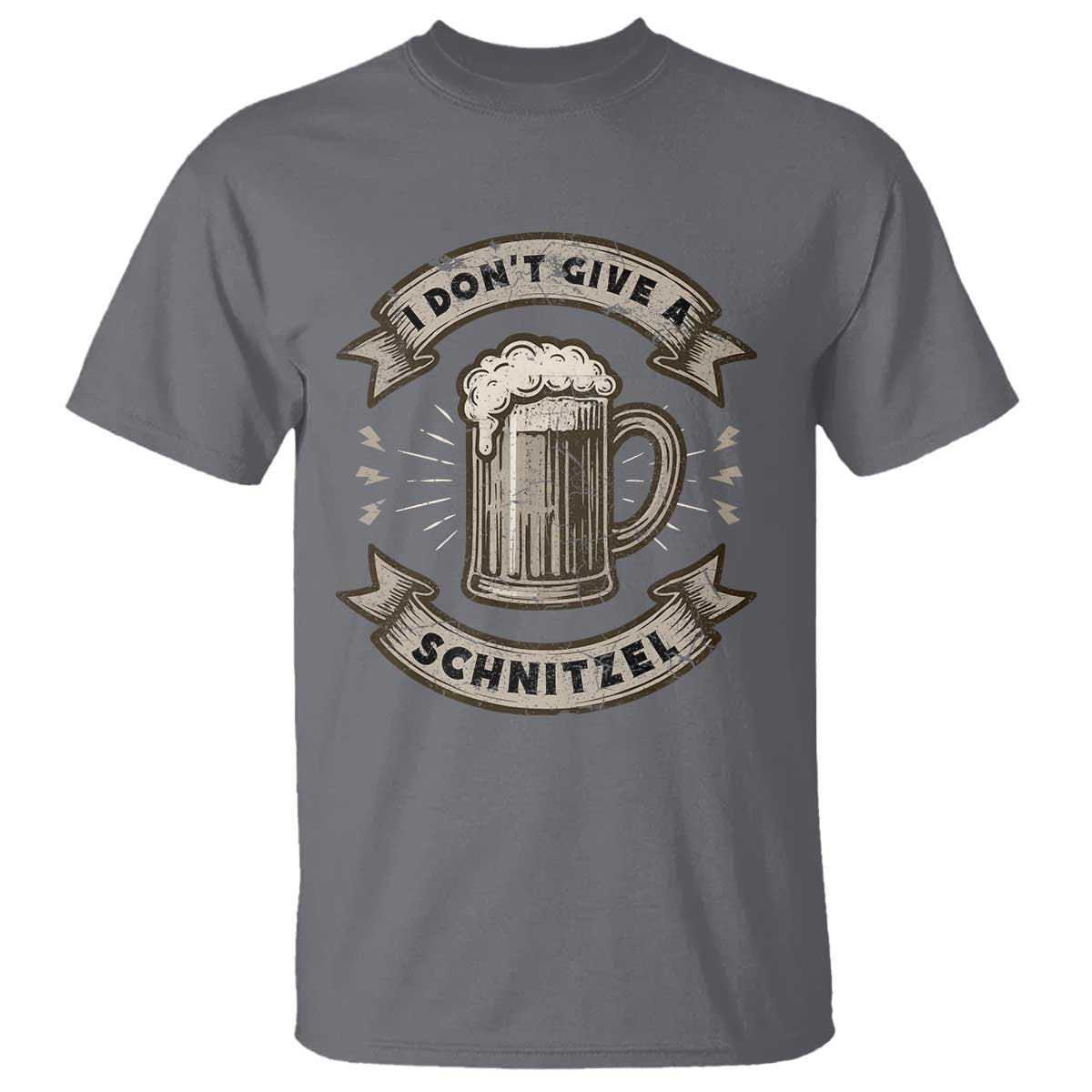 Funny Oktoberfest T Shirt I Dont Give A Schnitzel German Beer Wurst - Wonder Print Shop