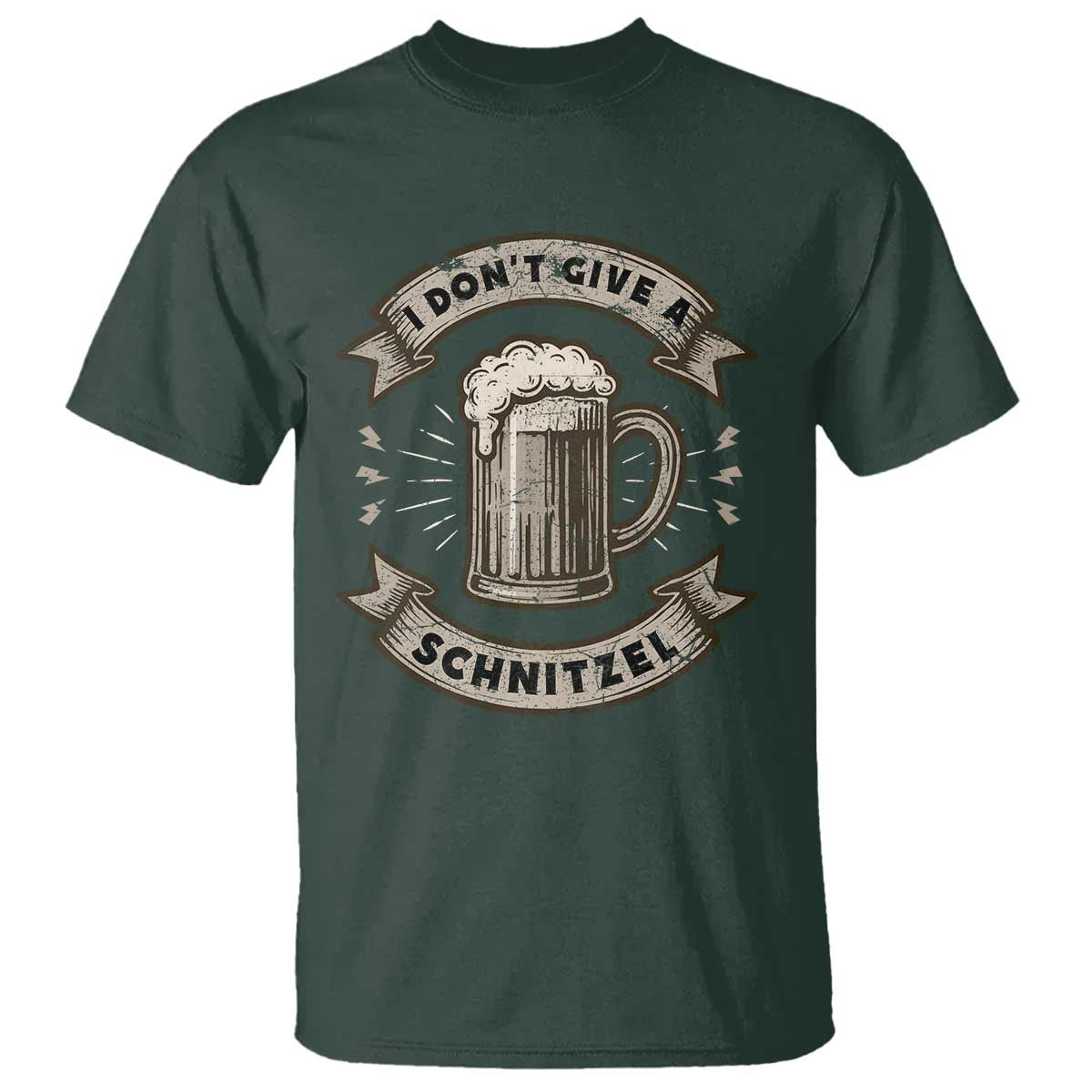 Funny Oktoberfest T Shirt I Dont Give A Schnitzel German Beer Wurst - Wonder Print Shop