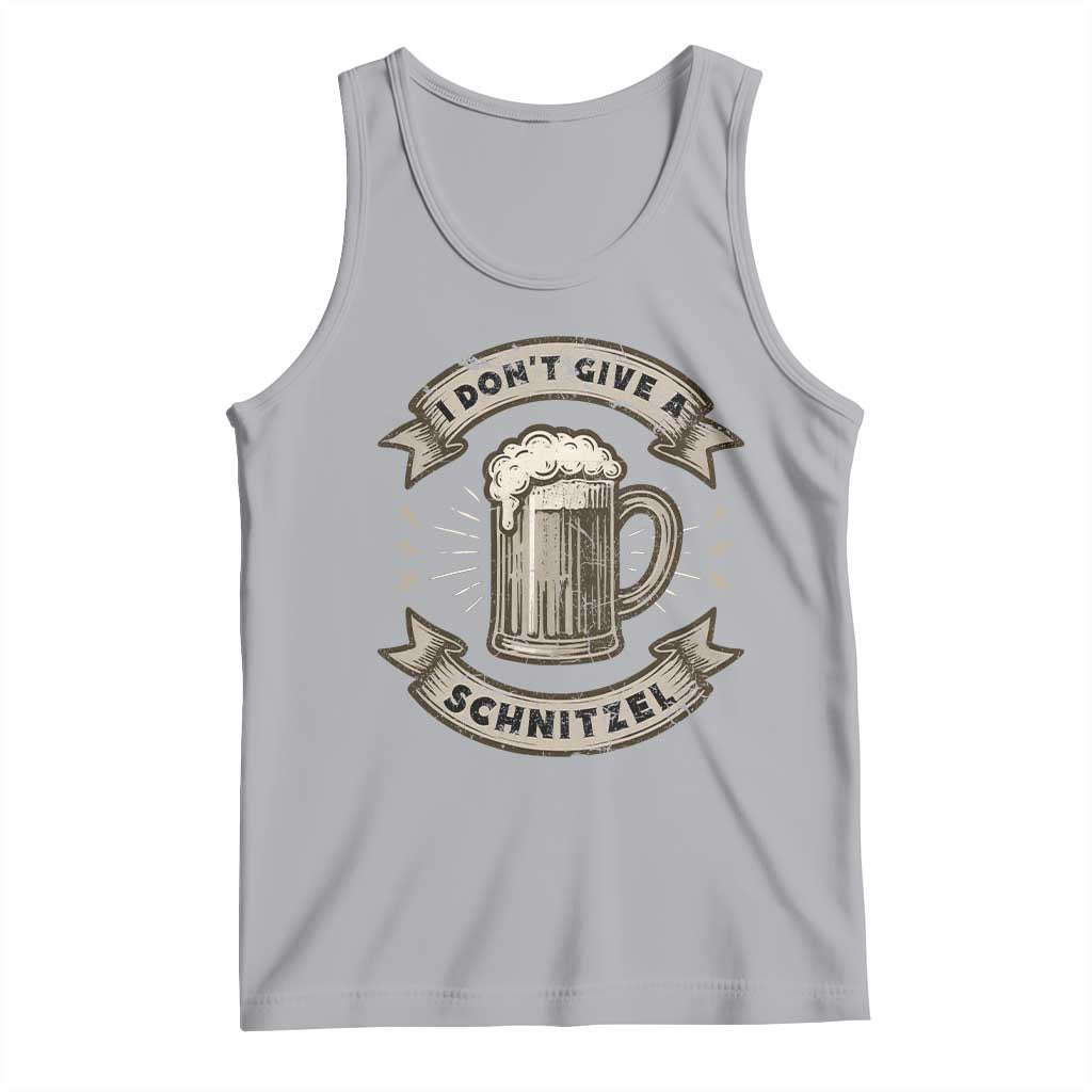 Funny Oktoberfest Tank Top I Dont Give A Schnitzel German Beer Wurst - Wonder Print Shop