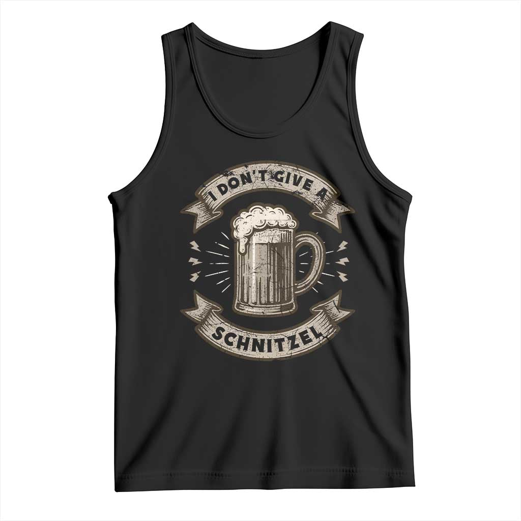 Funny Oktoberfest Tank Top I Dont Give A Schnitzel German Beer Wurst - Wonder Print Shop