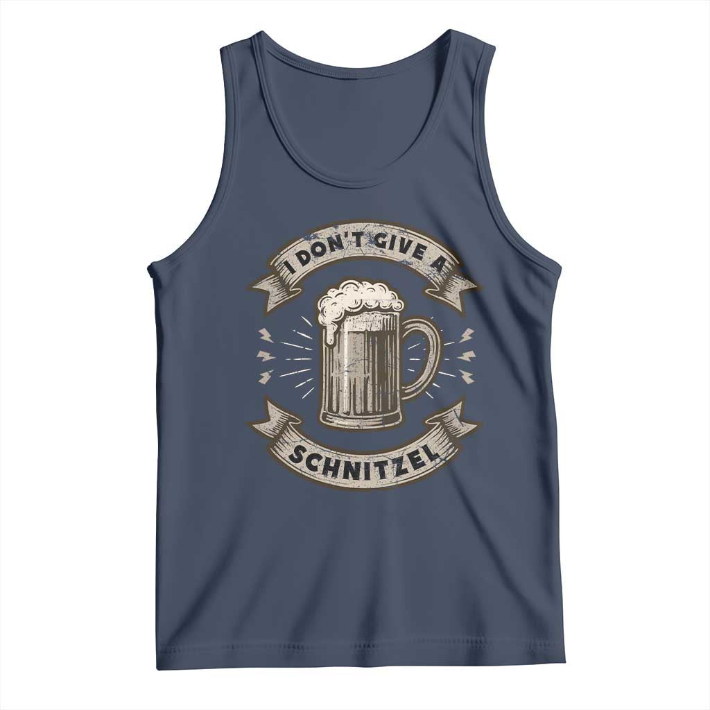 Funny Oktoberfest Tank Top I Dont Give A Schnitzel German Beer Wurst - Wonder Print Shop