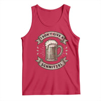 Funny Oktoberfest Tank Top I Dont Give A Schnitzel German Beer Wurst - Wonder Print Shop