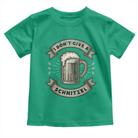 Funny Oktoberfest Toddler T Shirt I Dont Give A Schnitzel German Beer Wurst - Wonder Print Shop