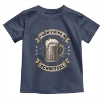Funny Oktoberfest Toddler T Shirt I Dont Give A Schnitzel German Beer Wurst - Wonder Print Shop
