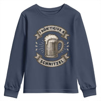 Funny Oktoberfest Youth Sweatshirt I Dont Give A Schnitzel German Beer Wurst - Wonder Print Shop
