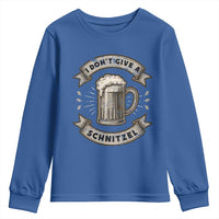 Funny Oktoberfest Youth Sweatshirt I Dont Give A Schnitzel German Beer Wurst - Wonder Print Shop