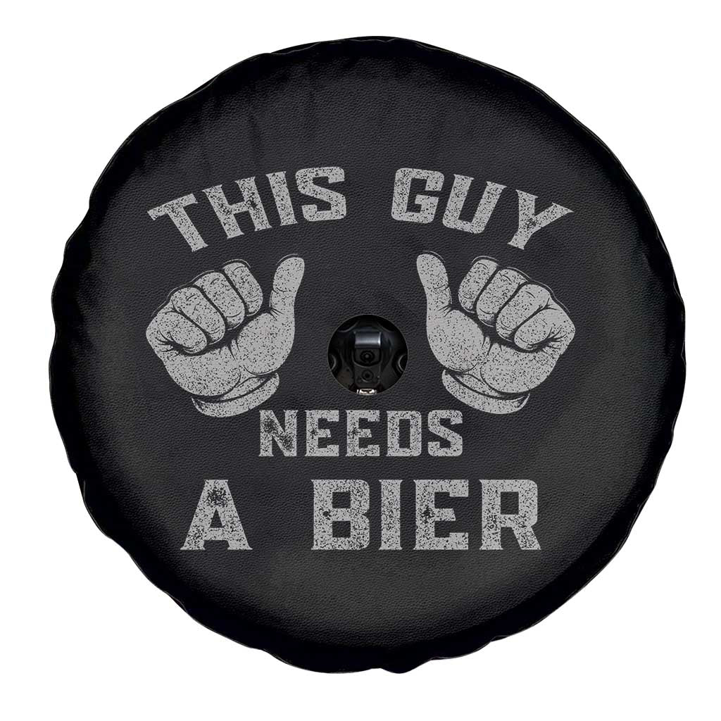This Guy Needs A Bier Oktoberfest Spare Tire Cover Funny Mens Drinking Gift - Wonder Print Shop