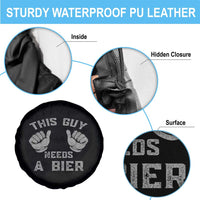 This Guy Needs A Bier Oktoberfest Spare Tire Cover Funny Mens Drinking Gift - Wonder Print Shop