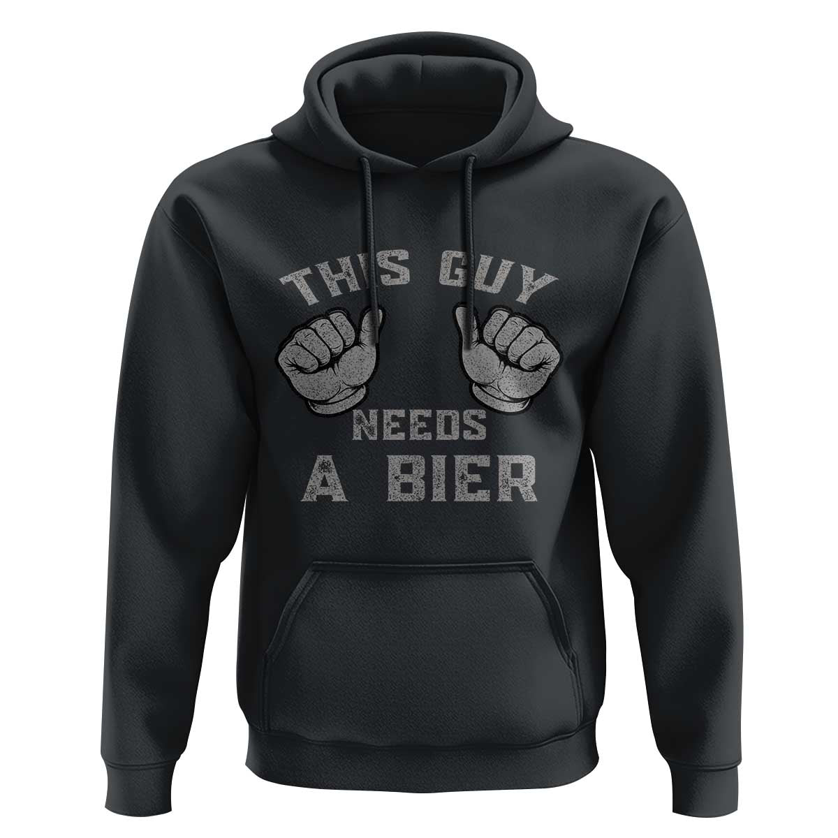 This Guy Needs A Bier Oktoberfest Hoodie Funny Mens Drinking Gift - Wonder Print Shop