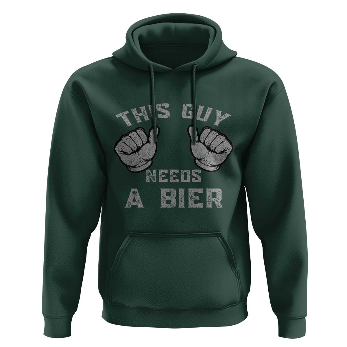 This Guy Needs A Bier Oktoberfest Hoodie Funny Mens Drinking Gift - Wonder Print Shop