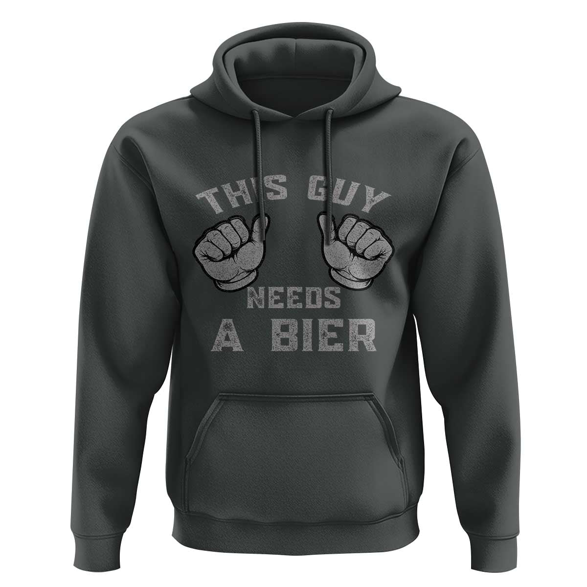 This Guy Needs A Bier Oktoberfest Hoodie Funny Mens Drinking Gift - Wonder Print Shop
