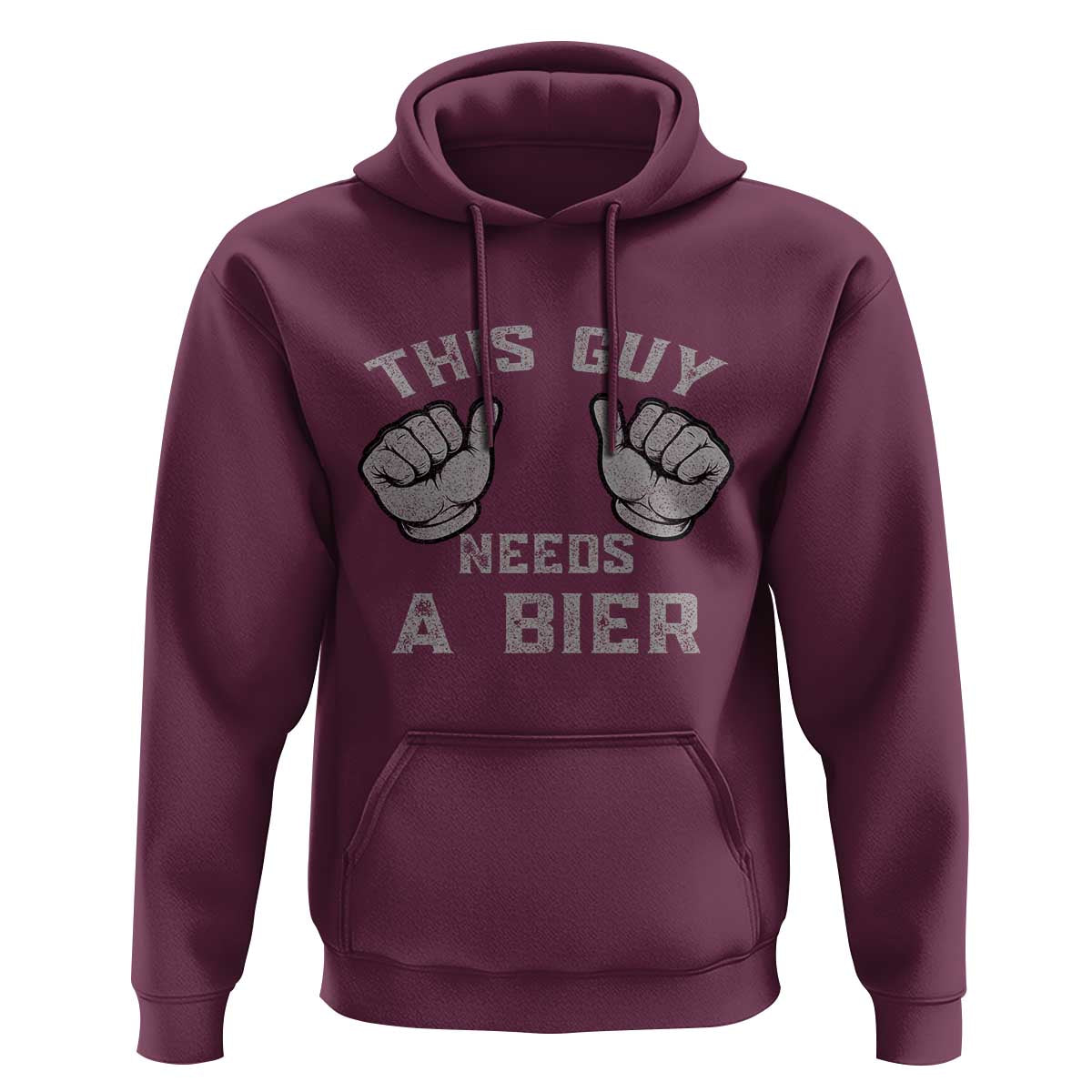 This Guy Needs A Bier Oktoberfest Hoodie Funny Mens Drinking Gift - Wonder Print Shop