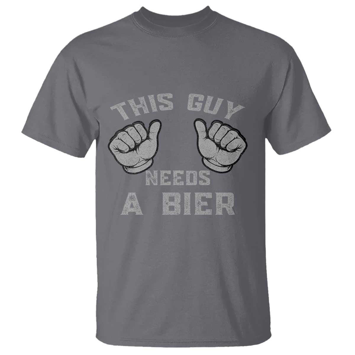 This Guy Needs A Bier Oktoberfest T Shirt Funny Mens Drinking Gift - Wonder Print Shop