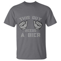 This Guy Needs A Bier Oktoberfest T Shirt Funny Mens Drinking Gift - Wonder Print Shop