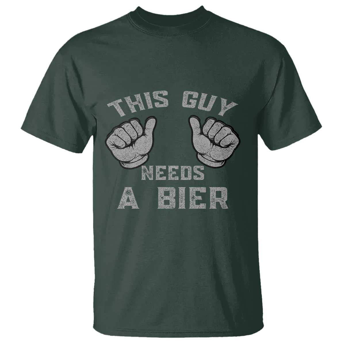 This Guy Needs A Bier Oktoberfest T Shirt Funny Mens Drinking Gift - Wonder Print Shop