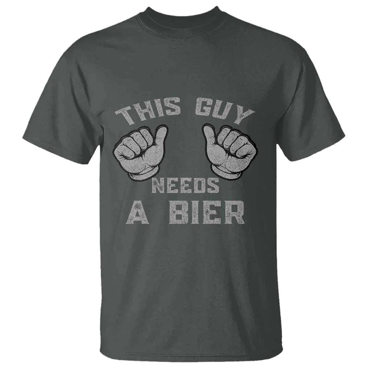 This Guy Needs A Bier Oktoberfest T Shirt Funny Mens Drinking Gift - Wonder Print Shop