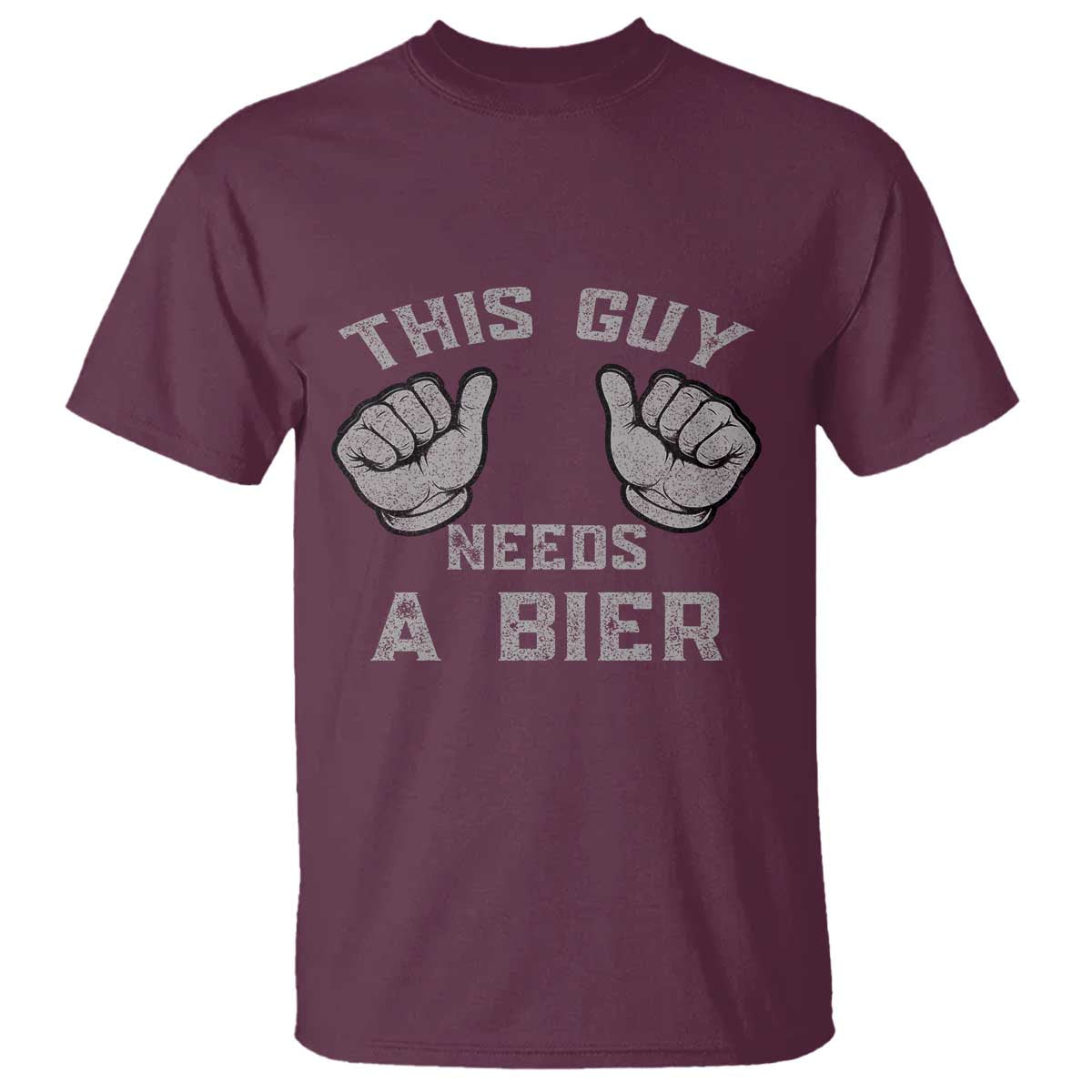 This Guy Needs A Bier Oktoberfest T Shirt Funny Mens Drinking Gift - Wonder Print Shop