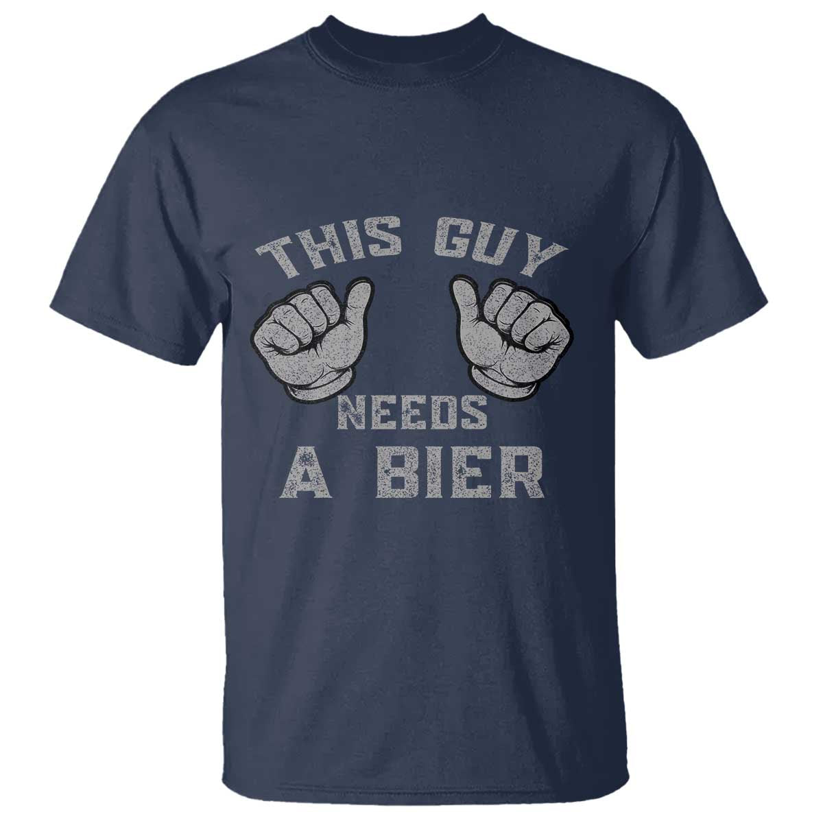 This Guy Needs A Bier Oktoberfest T Shirt Funny Mens Drinking Gift - Wonder Print Shop