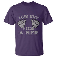 This Guy Needs A Bier Oktoberfest T Shirt Funny Mens Drinking Gift - Wonder Print Shop