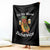 Oktoberfest On My Wurst Behavior Throw Blanket Funny German - Wonder Print Shop