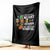 Funny Oktoberfest Throw Blanket On My Wurst Behavior Sarcastic German - Wonder Print Shop