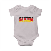 Nein Germany Baby Onesie No Saying Funny German Flag Oktoberfest - Wonder Print Shop